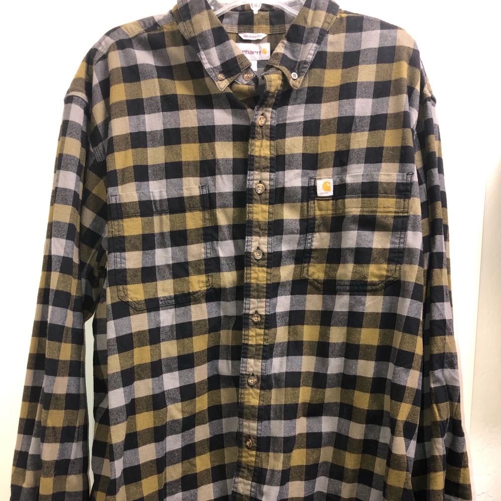 Carharrt button down long sleeve shirt